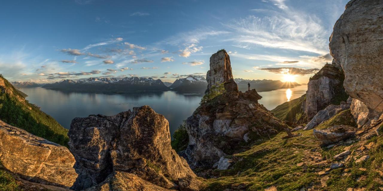 Manndalen Sjobuer Villa Samuelsberg Buitenkant foto